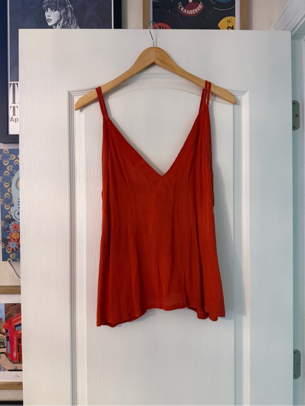 Lulus Rust Tank Top Small